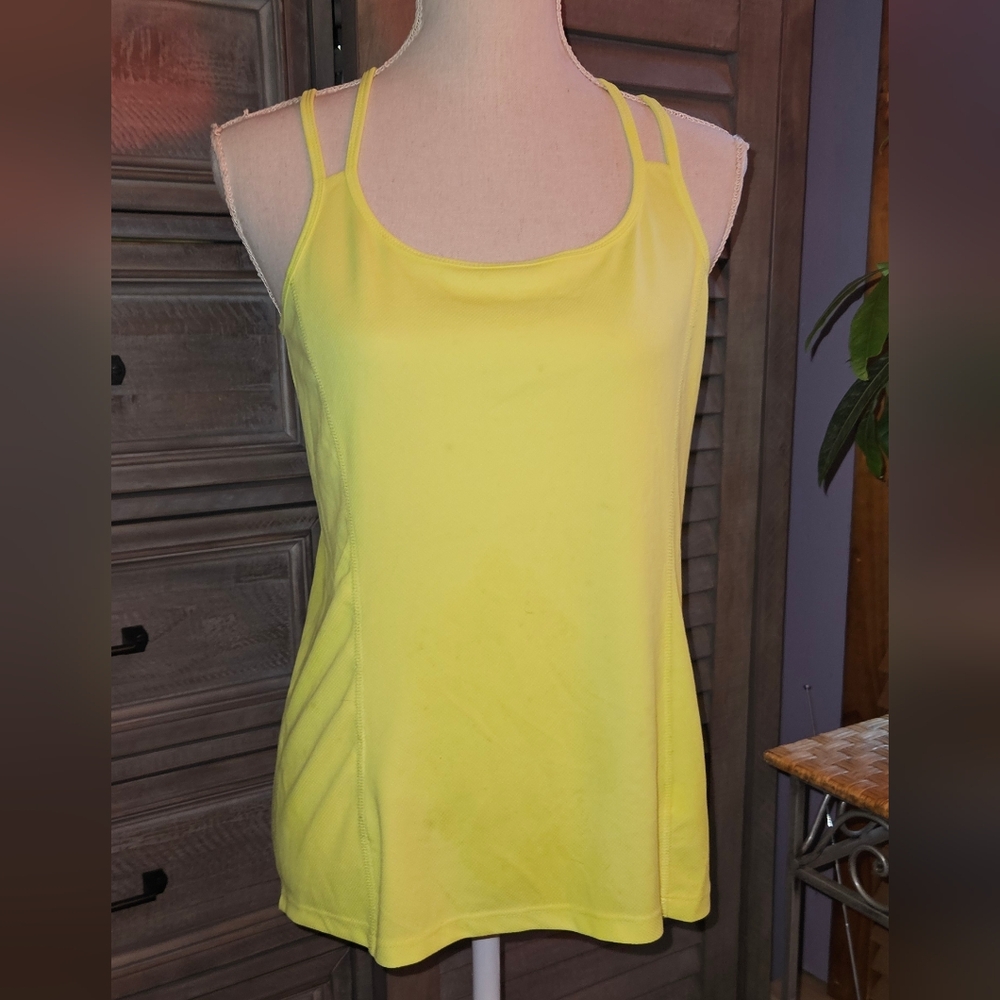 Marika-Tek Yellow Tank Sz Med Like New Condition